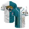 Jacksonville Jaguars Baseball Jersey White Personalized 1 1