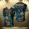 Jacksonville Jaguars Personalized Jersey with Skull Gear Up For Game Day 3 3