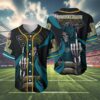 Jacksonville Jaguars Personalized Jersey with Skull Gear Up For Game Day 4 4