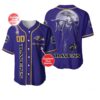 Jason Voorhees Baltimore Ravens Baseball Jersey 1 1