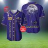 Jason Voorhees Baltimore Ravens Baseball Jersey 2 2