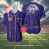 Jason Voorhees Baltimore Ravens Baseball Jersey 4 4