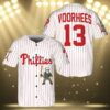 Jason Voorhees Phillies Baseball Jersey 3 3