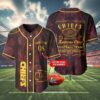 Kansas City Chiefs Custom Baseball Jersey Vintage 4 4 1