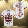 Kansas City Chiefs Super Bowl Champions Shirt Baseball Jersey 3 3