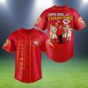 Kansas City Chiefs Super Bowl LVII Champions Baseball Jersey 2 2