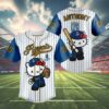 Kansas City Royals Hello Kitty Night MLB 2025 Baseball Jersey 4 4