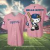 Kansas City Royals Hello Kitty Pink Kansas City Royals Jersey 2025 4 4