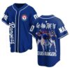 Kids Texas Rangers Baseball Jersey Blue 1 1