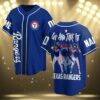 Kids Texas Rangers Baseball Jersey Blue 3 3