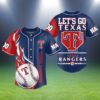 Lets Go Texas Rangers Jersey Youth 2025 2 2