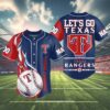 Lets Go Texas Rangers Jersey Youth 2025 4 4