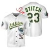 Lio And Stitch Oakland Athletics Baseball Jersey 1 1