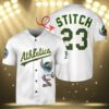 Lio And Stitch Oakland Athletics Baseball Jersey 3 3