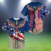 Los Angeles Angels Baseball Jersey With Flag American 2 2