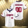 Los Angeles Angels Throwback Baseball Jersey 2025 3 3