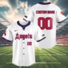 Los Angeles Angels Throwback Baseball Jersey 2025 4 4