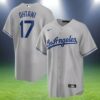 Los Angeles Dodgers Nike Official Replica Road Jersey Mens Ohtani 2 2