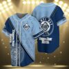 MLB Devil Rays Baseball Jersey Personalized 3 3