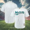 Majestic Miami Marlins Baseball Jersey 4 4