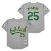 Mark Mcgwire Oakland Athletics Jersey Gray 1 1