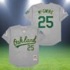 Mark Mcgwire Oakland Athletics Jersey Gray 2 2