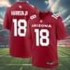 Marvin Harrison Jr Arizona Cardinals Jersey 4 4