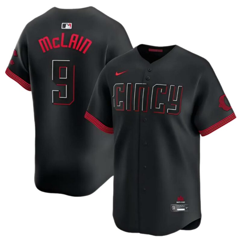 Matt McLain Cincinnati Reds City Connect Jerseys 1 1