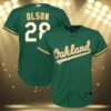 Matt Olson Oakland Athletics Youth Jersey 3 3