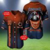 Metallica Chicago Bears Orange Baseball Jerseys 2 2