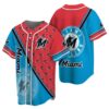 Miami Marlins Jersey Blue Baseball For Men 1 1