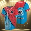 Miami Marlins Jersey Blue Baseball For Men 3 3