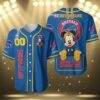 Mickey Mouse Buffalo Bills Baseball Jersey 3 3