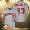 Mickey Mouse Cincinnati Reds Baseball Jersey 3 3