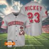 Mickey Mouse Cincinnati Reds Baseball Jersey 4 4