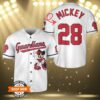 Mickey Mouse Cleveland Guardians Baseball Jersey 3 3