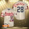 Mickey Mouse Los Angeles Angels Baseball Jersey 3 3