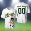 Mickey Mouse Oakland Athletics Baseball Jersey 2 2