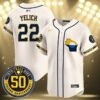 Milwaukee Brewers 50Th Anniversary Jersey 3 3