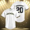 Milwaukee Brewers Snoop Dogg Baseball Jersey 3 3