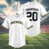 Milwaukee Brewers Snoop Dogg Baseball Jersey 4 4