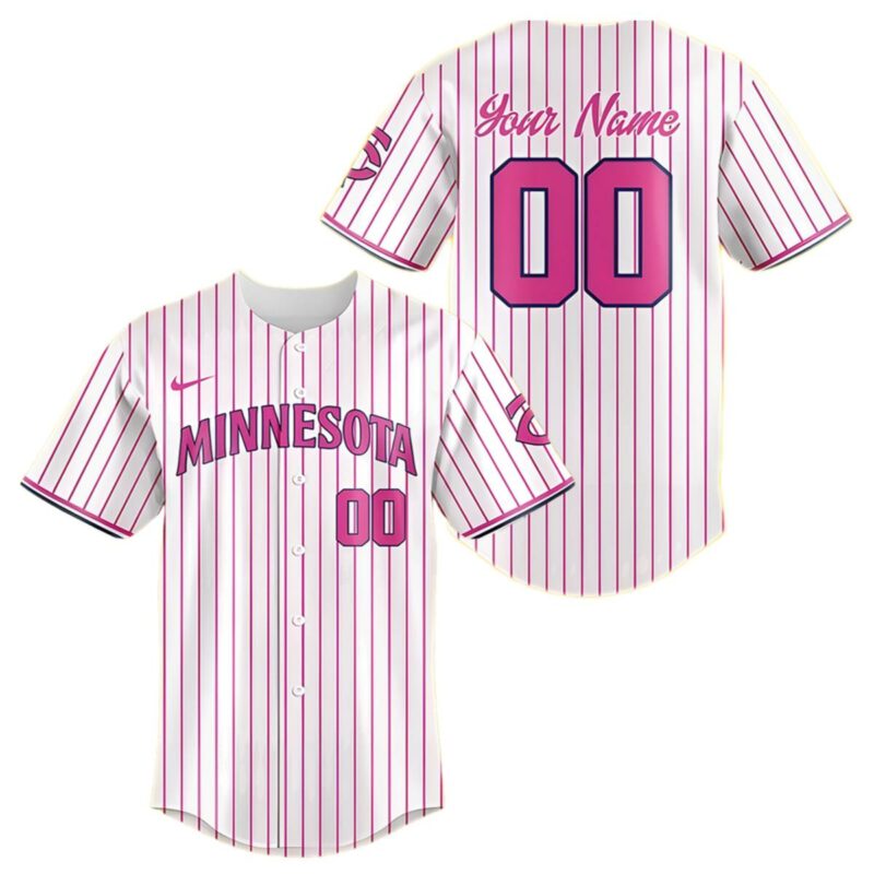 Minnesota Twins Barbie Baseball Jersey 1 1