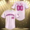 Minnesota Twins Barbie Baseball Jersey 3 3