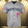 Minnesota Twins Barbie Baseball Jersey Shirt 3 3