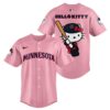 Minnesota Twins Hello Kitty 2025 Baseball Jersey 1 1