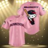 Minnesota Twins Hello Kitty 2025 Baseball Jersey 3 3