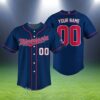 Minnesota Twins Navy Jersey Baseball Custom 2 2