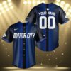 Motor City Detroit Tigers Jersey Baseball Customized 3 3