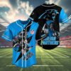 NFL Carolina Panthers Baseball Jersey Personalized 4 4