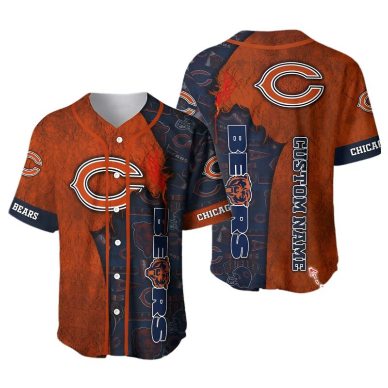 NFL Chicago Bears Baseball Jerseys For Sale 1 1